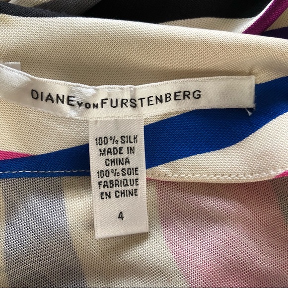 DVF colored dress - Picture 4 of 8